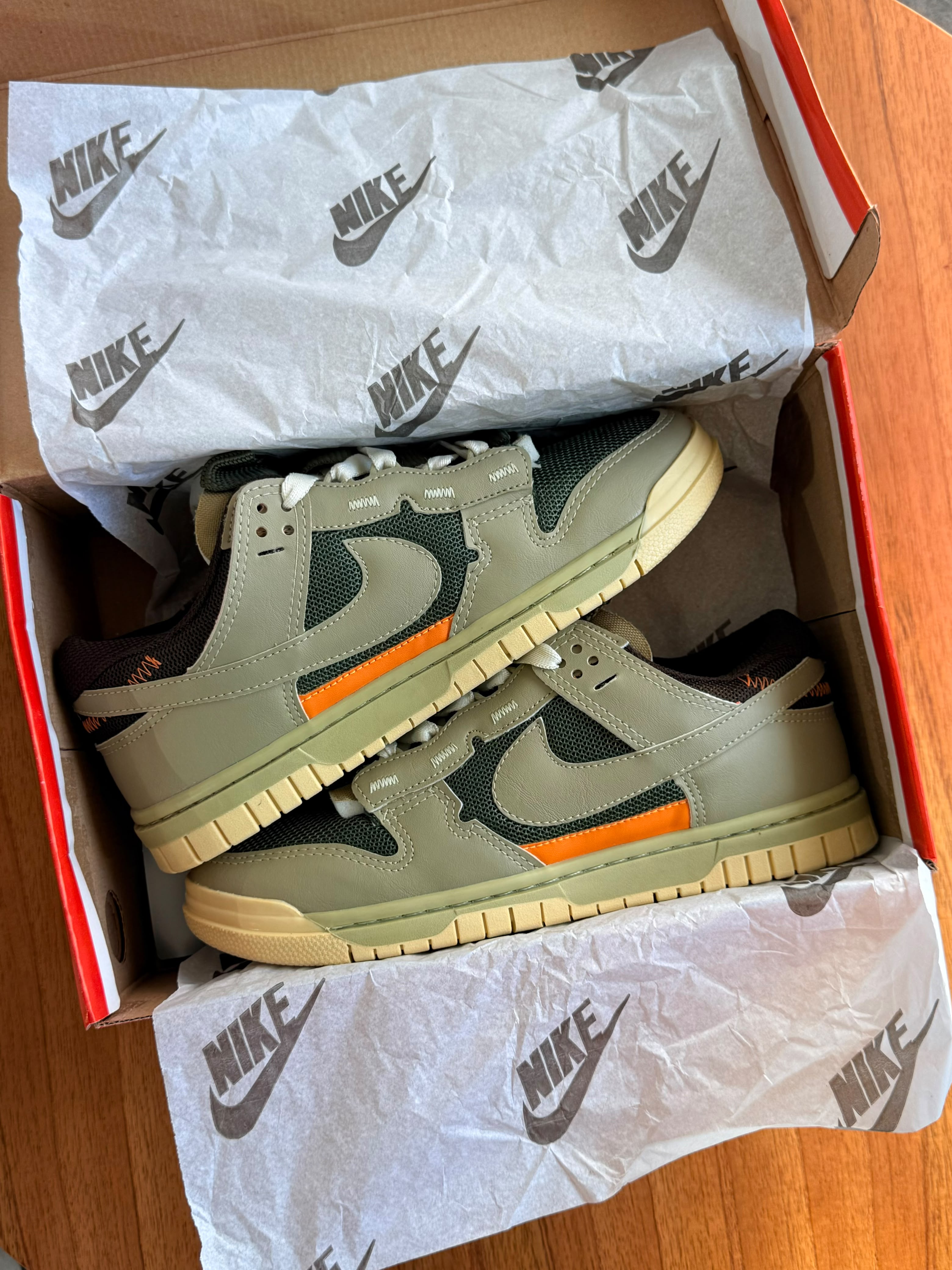 Dunk Low Jumbo “Médium Olive”