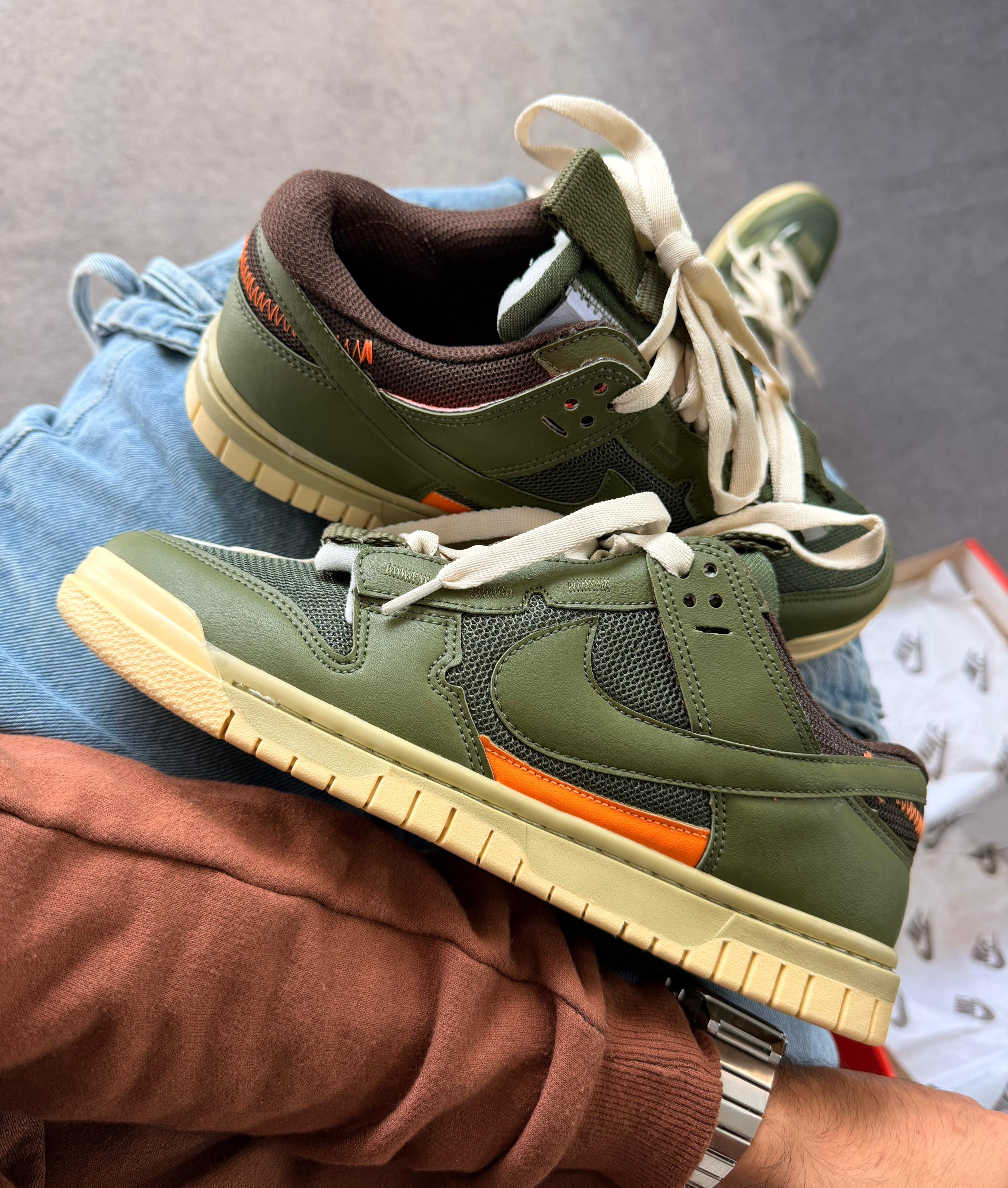 Dunk Low Jumbo “Médium Olive”