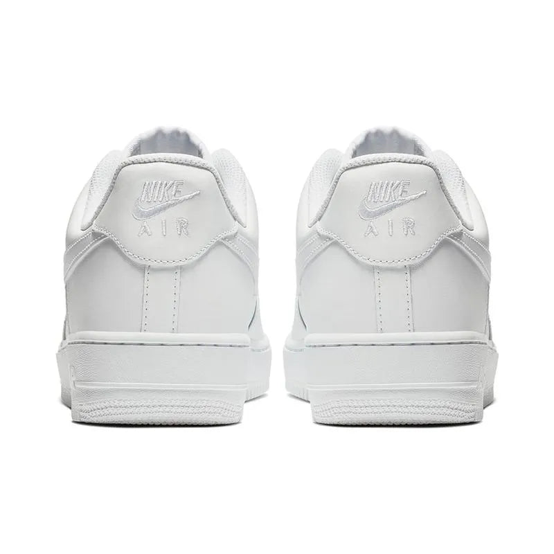 AIR FORCE 1 COURO "White on White"