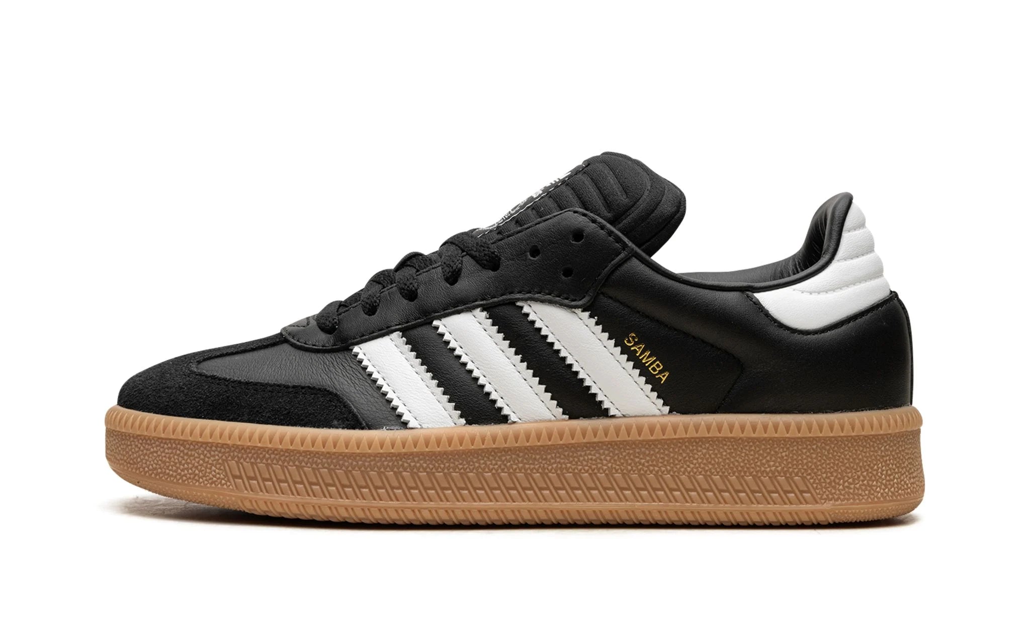 ADIDAS SAMBA XLG "Black White Gum"