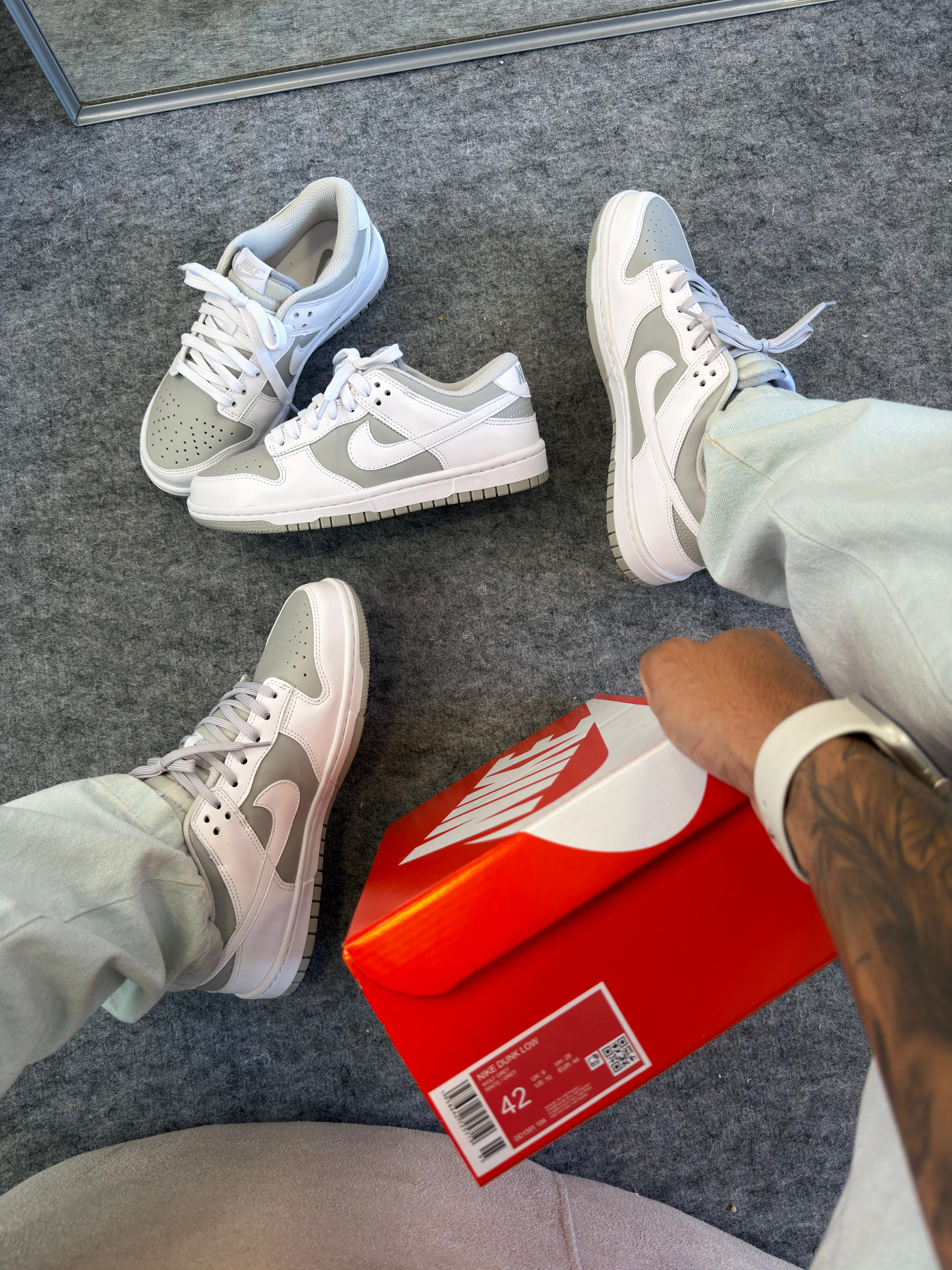 DUNK LOW "Grey Reverse"